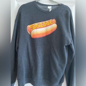 Stassi tour hotdog sweatshirt